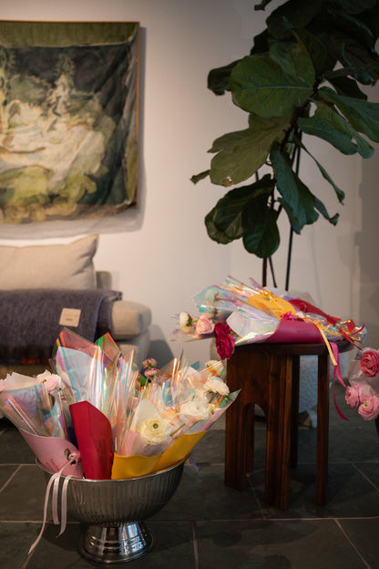 THE FLOWER SATCHEL